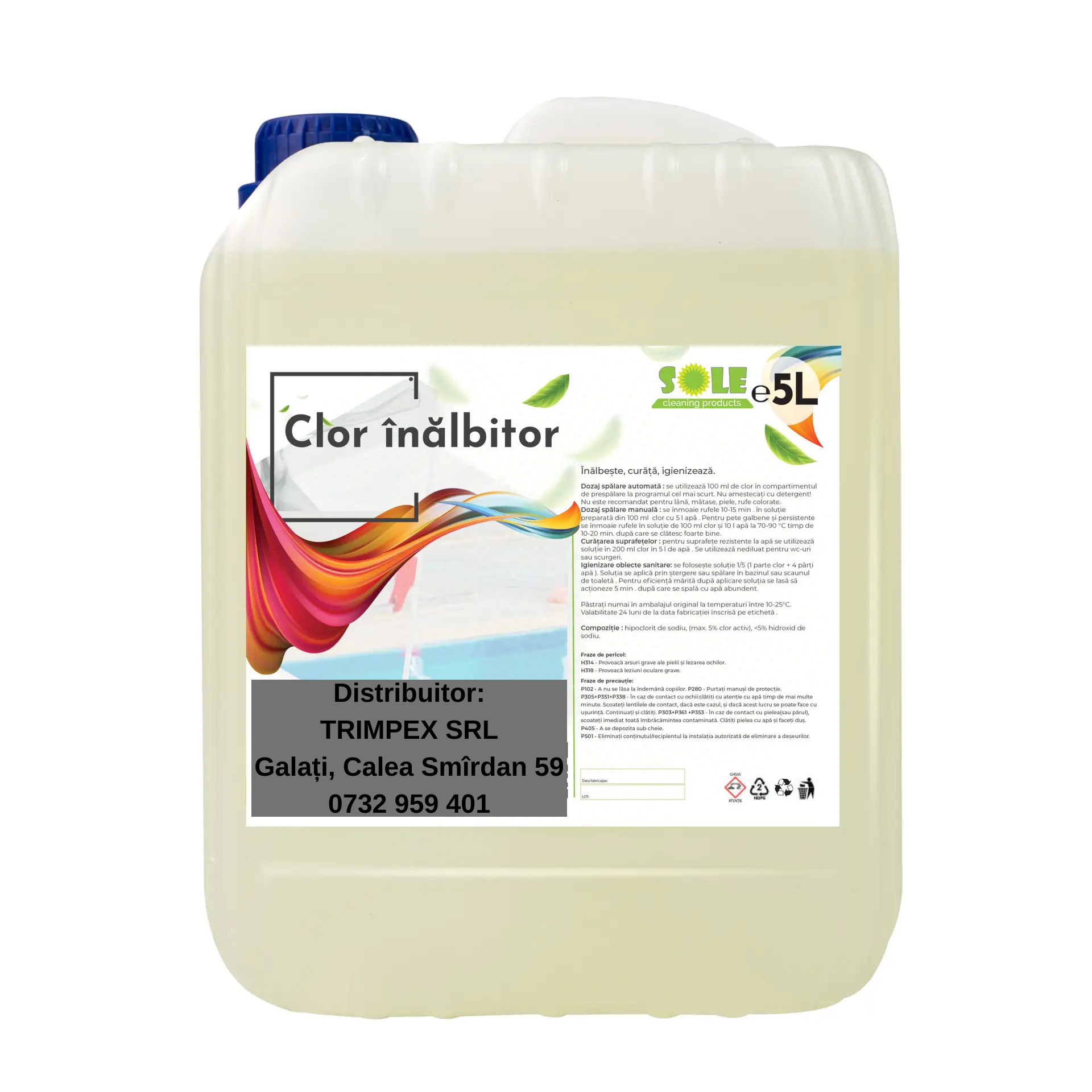 Clor Înălbitor Concentrat – 5L