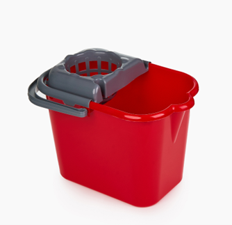 Găleată Plastic Semiovală cu Storcător – 14L