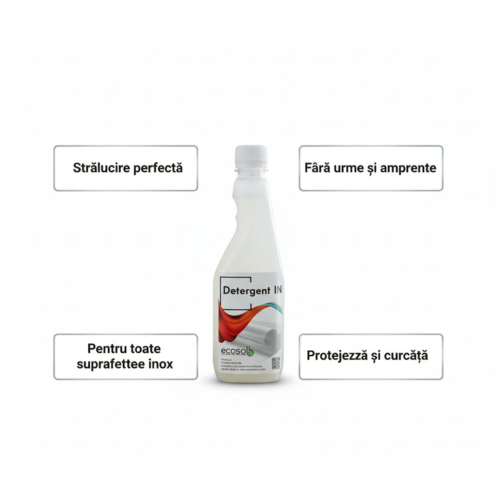 detergent inox 750 ml